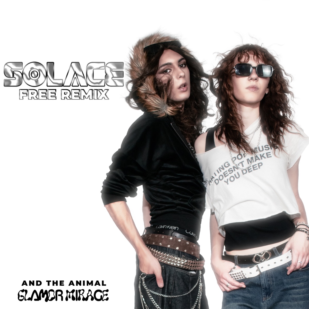Solace Free (Remix) - Single by Glamor Mirage & And the Animal album cover