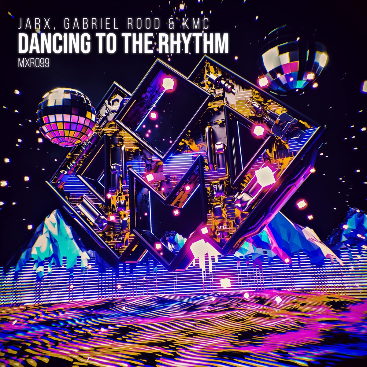 Dancing to the Rhythm - Single by JARX, Gabriel Rood & KMC album cover