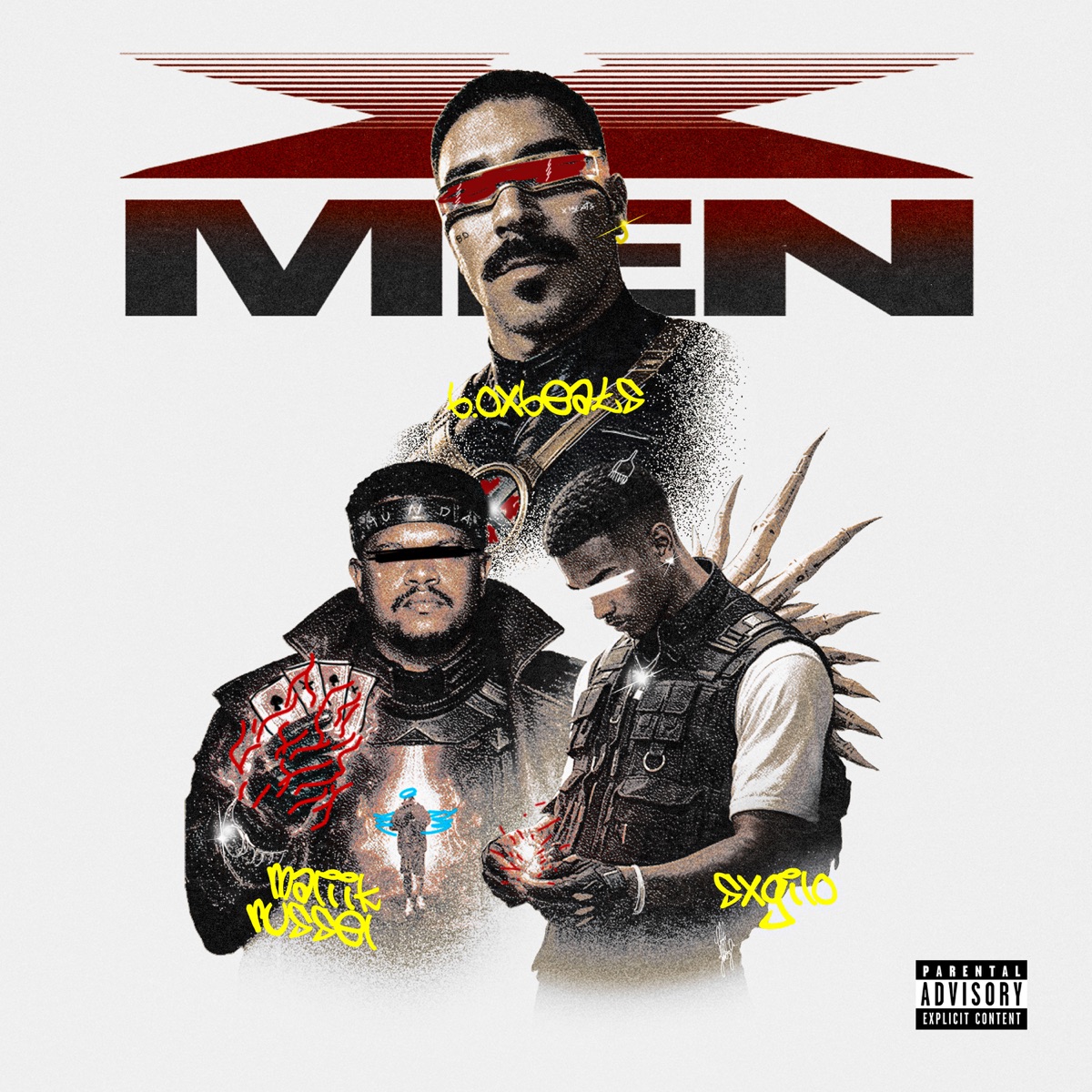 X-Men (feat. Sxgilo) - Single by M4LIIK RUSSEL album cover