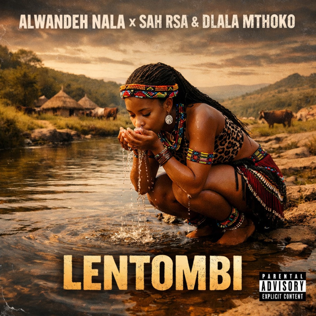 Lentombi (Official Audio) - Single by Alwandeh Nala, Sah Rsa & Dlala Mthoko album cover
