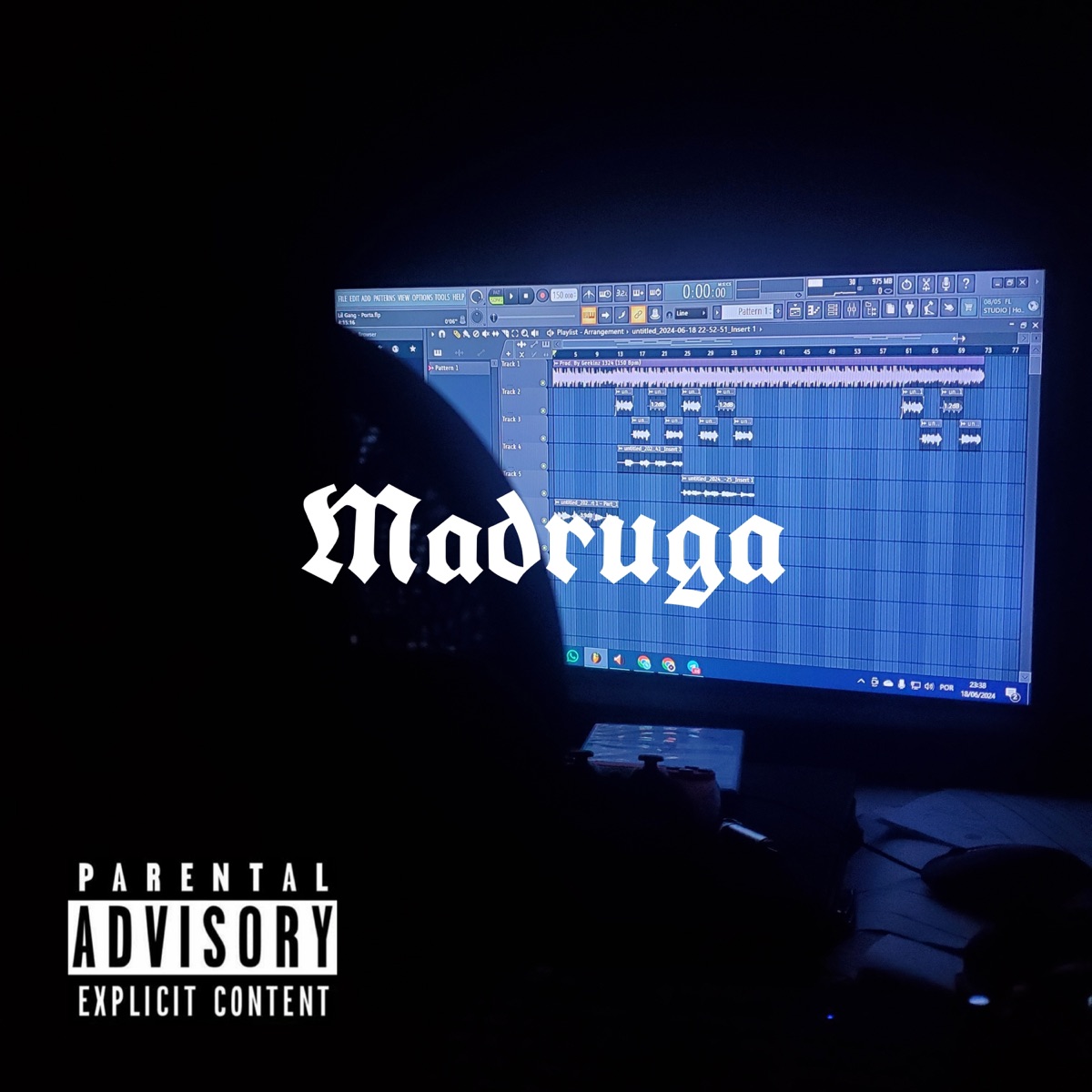 Madruga (feat. Kelv3n Cigarrx) - Single by Lil Zoro album cover