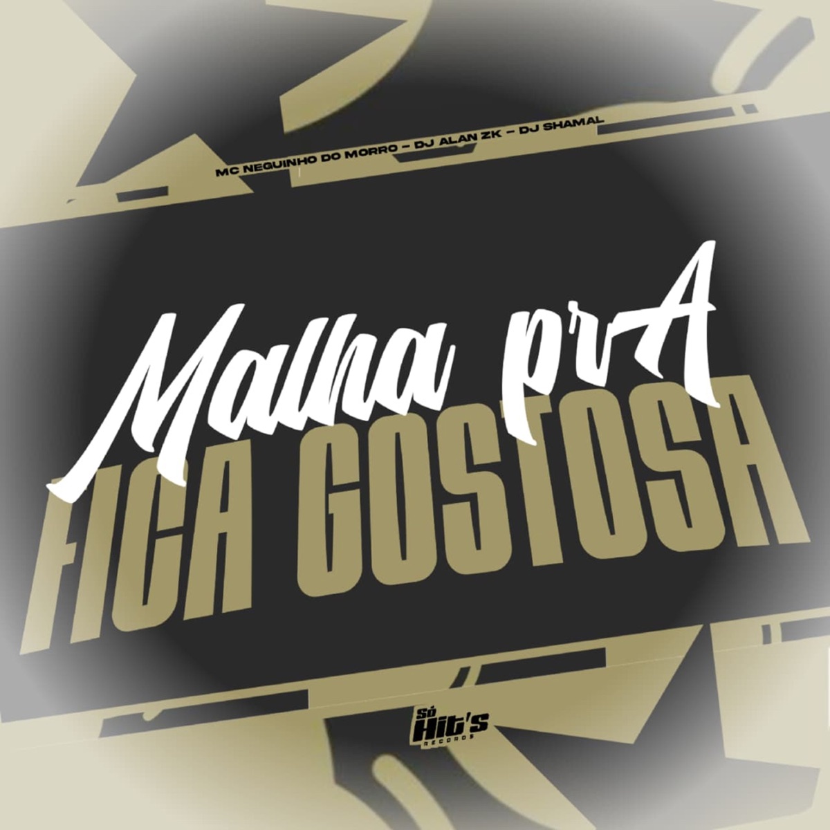 Malha Pra Fica Gostosa - Single by DJ ALAN ZK, Dj Shmal Original & Mc Neguinho do Morro album cover