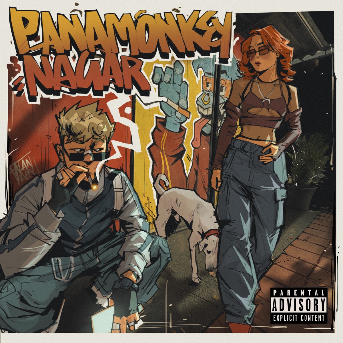PANAMONKEY NAGAR - Single by Alan Pappy album cover