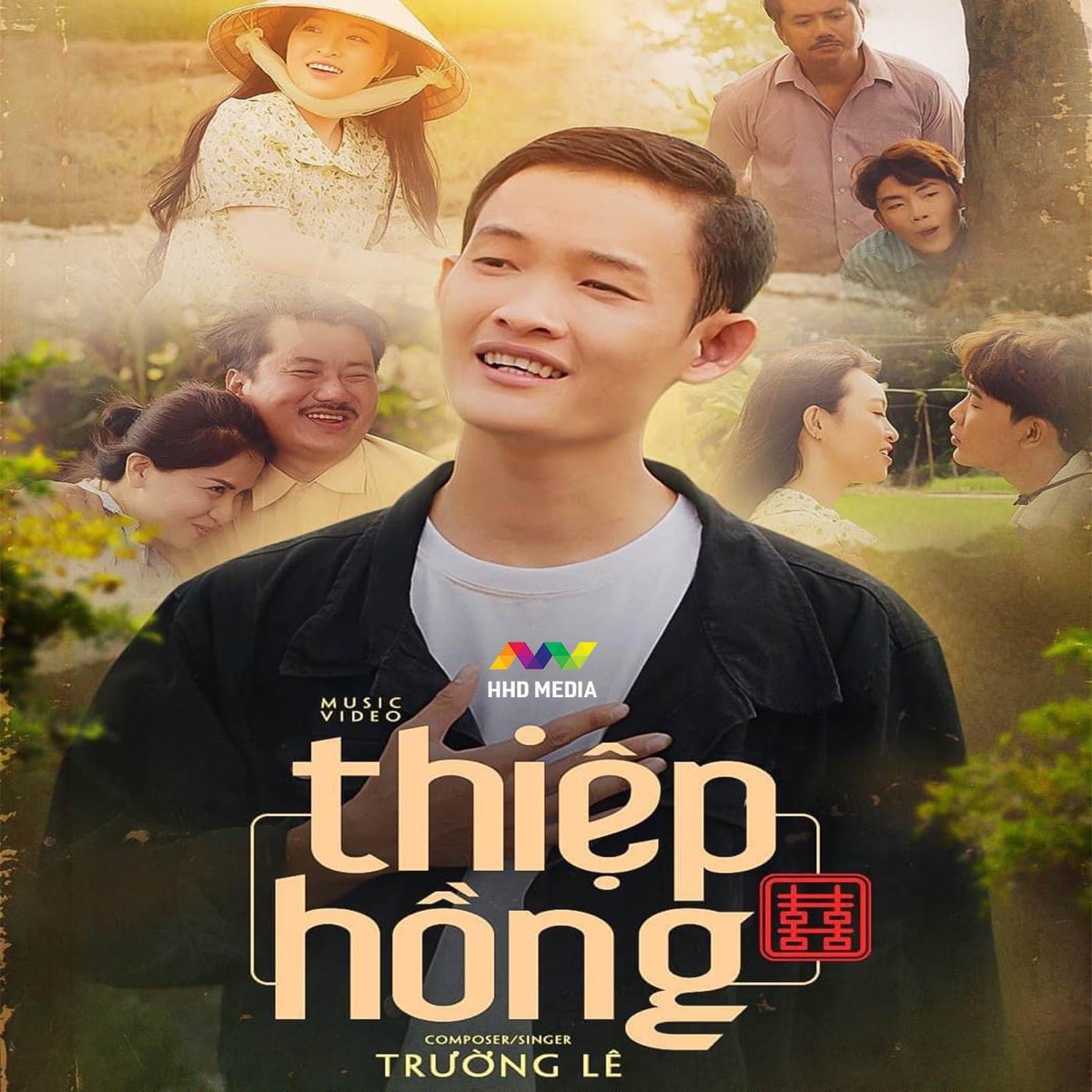 Thiệp Hồng - MUS Remix - Single by Trường Lê & HHD album cover
