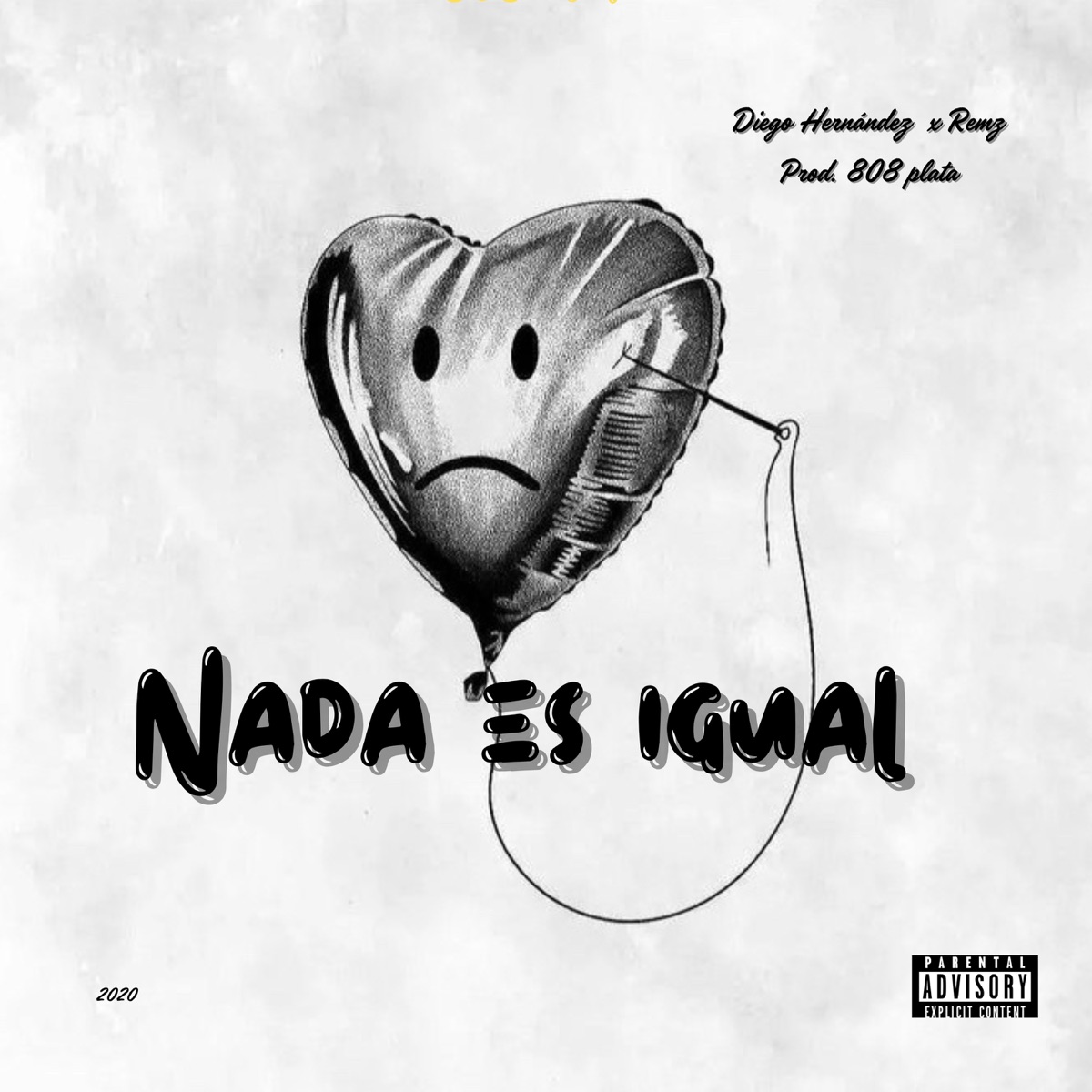 NADA ES IGUAL (feat. 808plata) - Single by Diego Hernández & Remz album cover