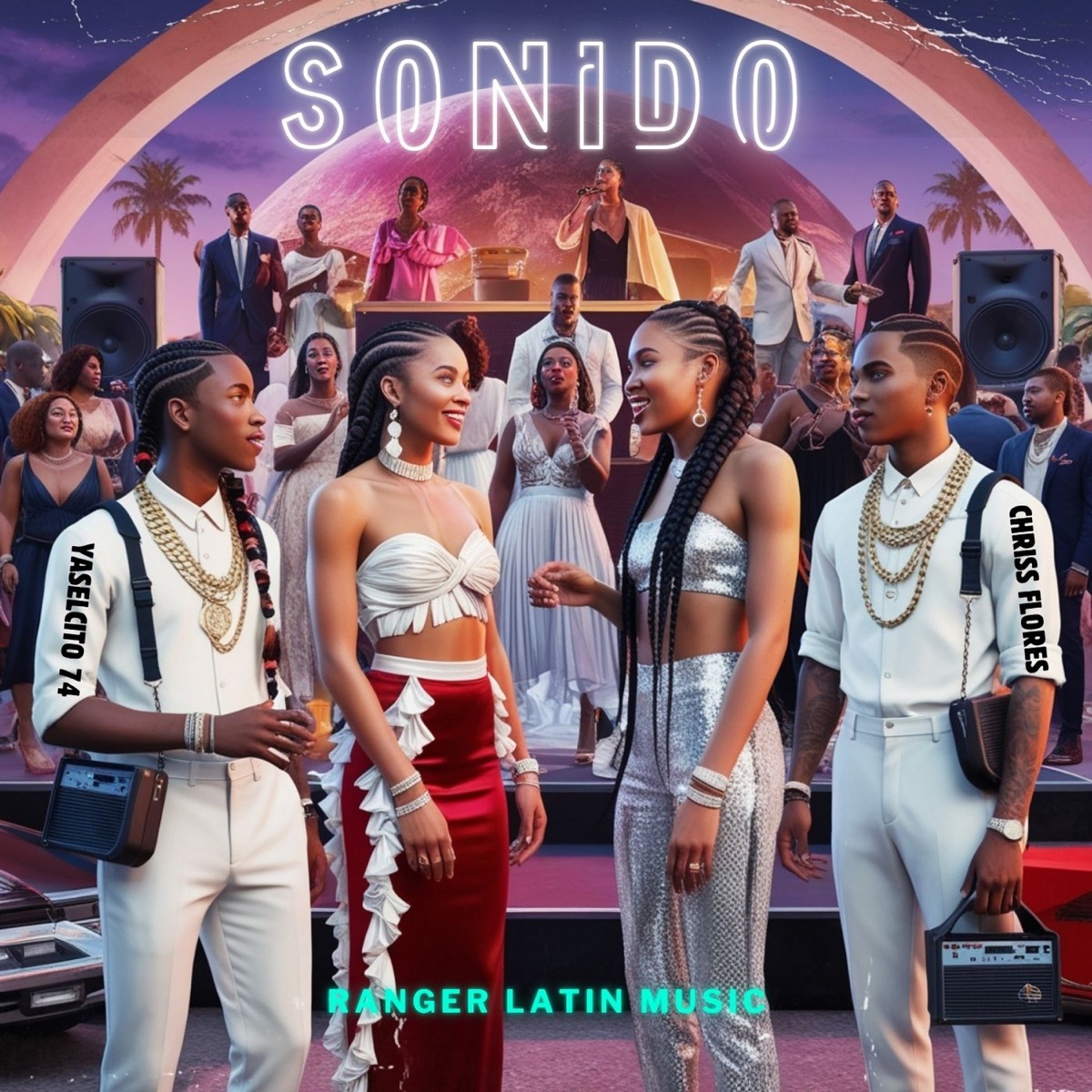 Sonido - Single by Chriss Flores & Yaselcito 74 album cover