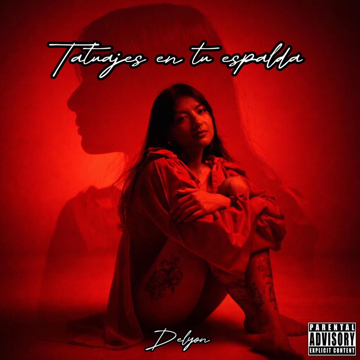 Tatuajes en tu espalda - Single by Delyon album cover
