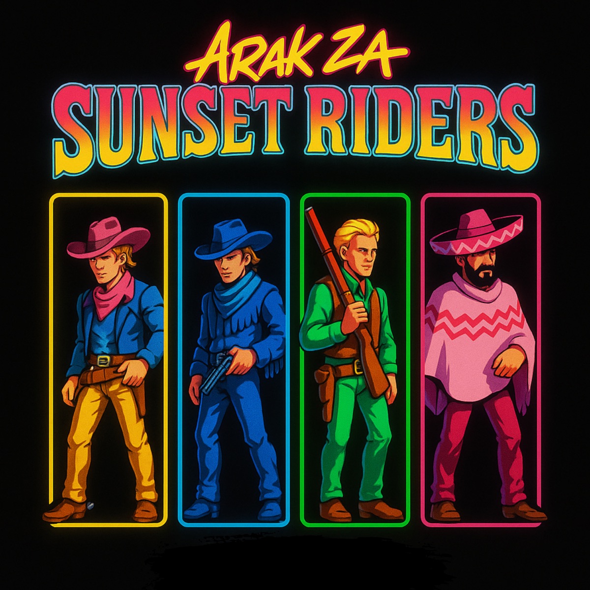 Sunset Riders - Single by ARAK ZA album cover