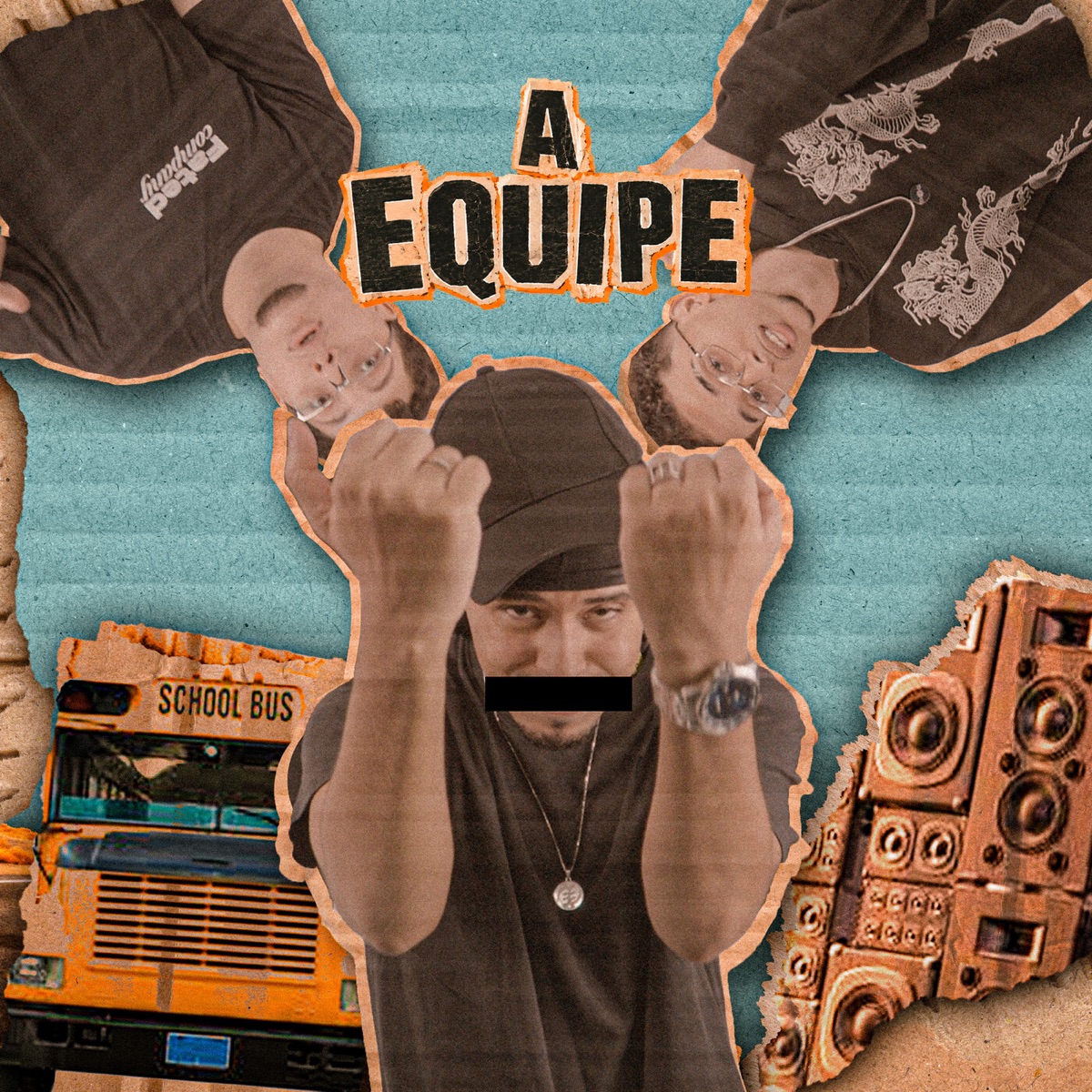 a equipe - Single by D$ Luqi, Vidari, izxx & Enmiosis album cover