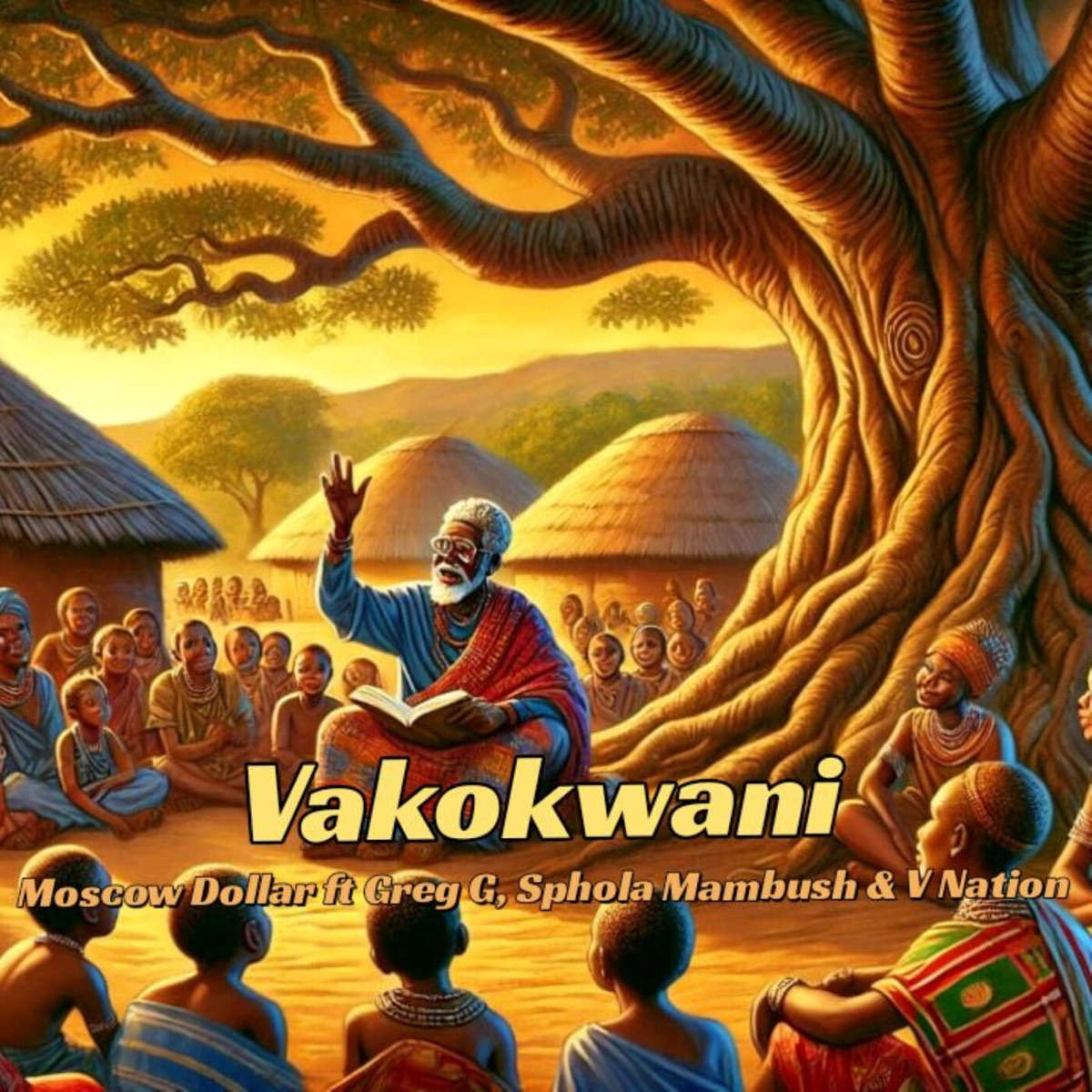 Vakokwani (feat. Greg G, SPHOLA MAMBUSH & V NATION) - Single by Moscow Dollar album cover
