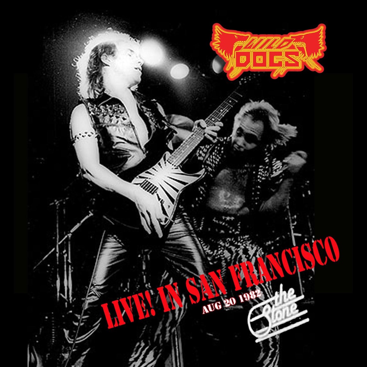 Live in San Francisco Aug 20 1982 by Wild Dogs album cover