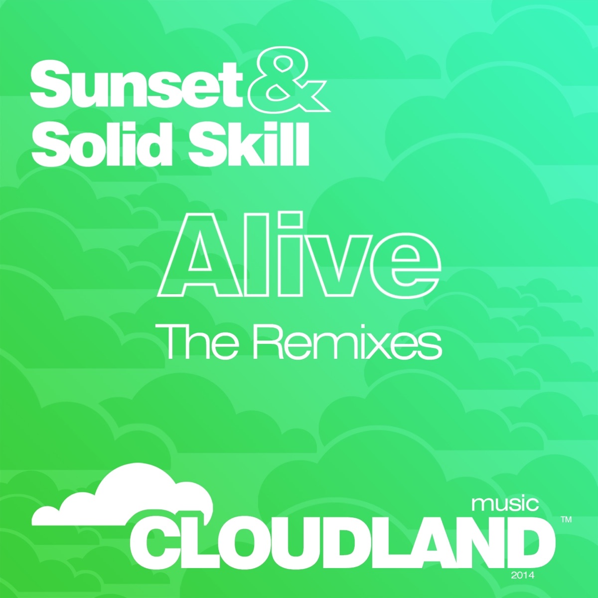 Alive (The Remixes) by Sunset & Solid Skill album cover