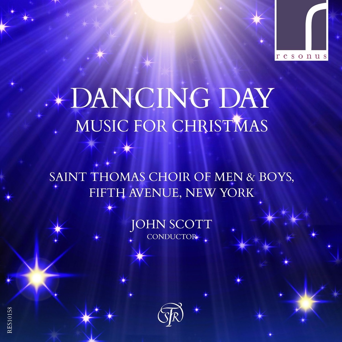 Dancing Day: Music for Christmas by Saint Thomas Choir of Men and Boys & John Scott album cover