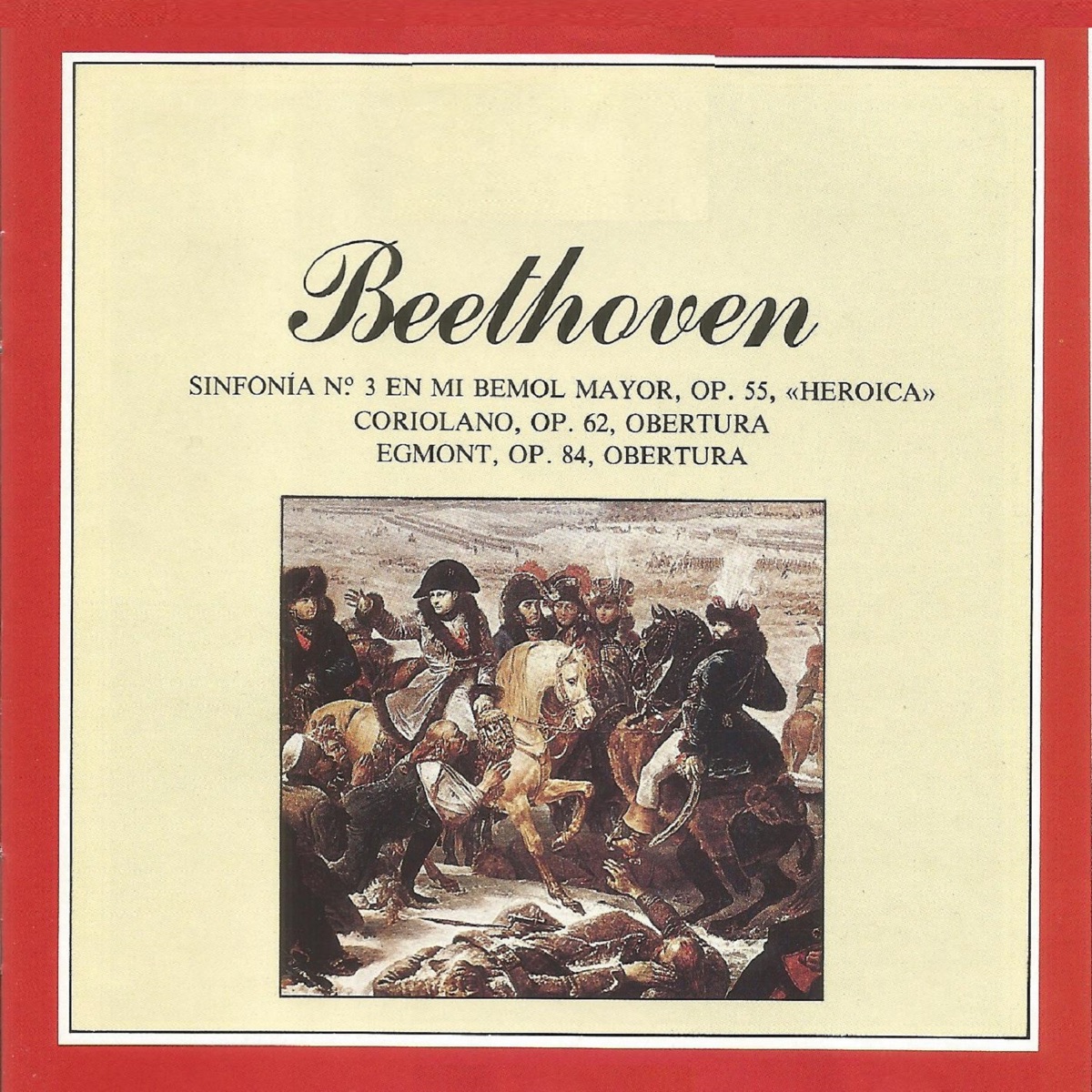 Beethoven - Sinfonía Nº 3 by Orquesta Filarmonica Checa & Paul Kletzki album cover