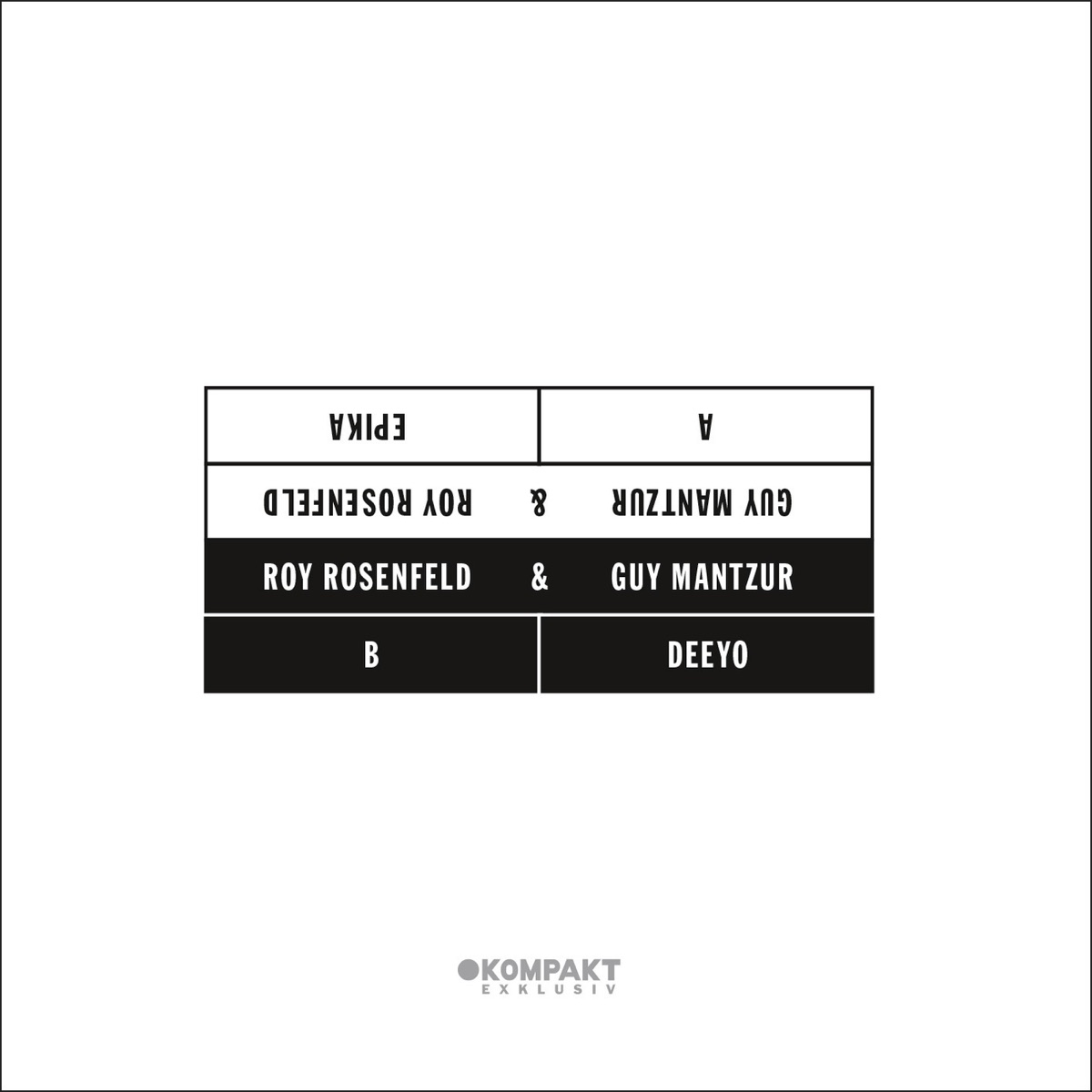 Epika / Deeyo - Single by Guy Mantzur & Roy Rosenfeld album cover