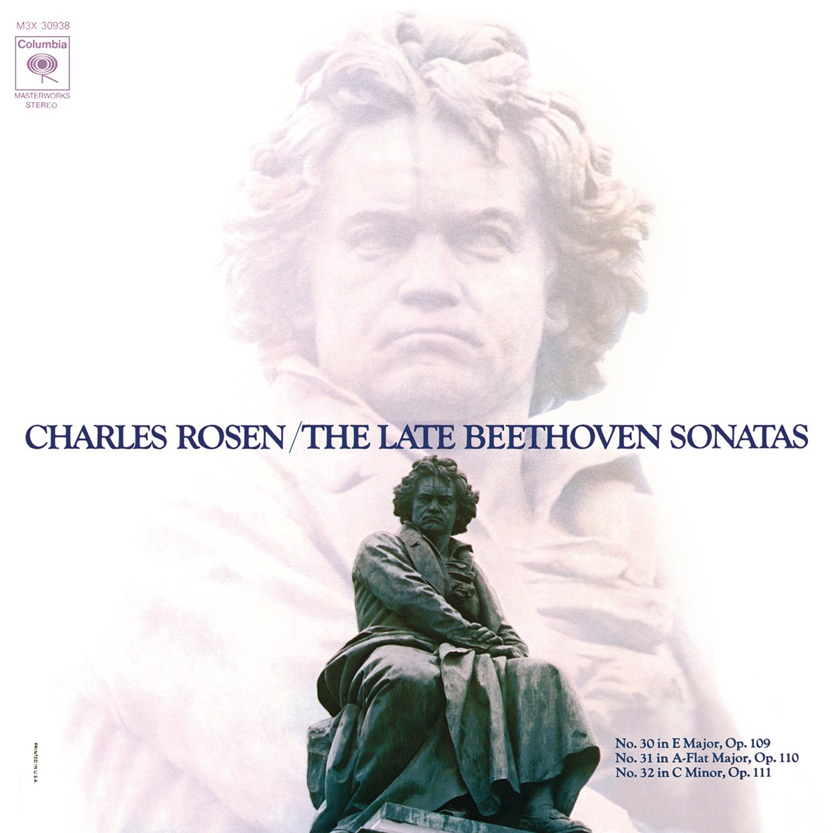 Beethoven: Piano Sonatas Nos. 30, 31 & 32 by Charles Rosen album cover