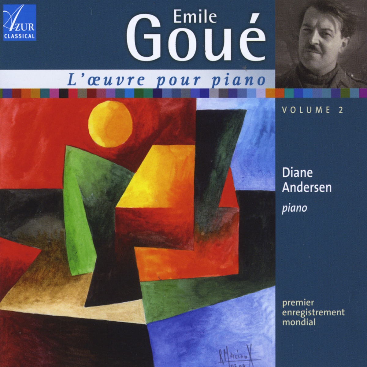 Emile Goué: Piano Works, Vol. 2 by Diane Andersen album cover