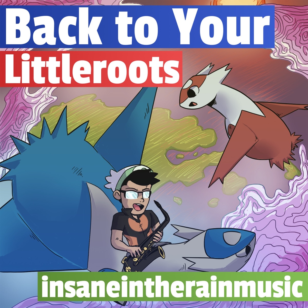 Back to Your Littleroots by insaneintherainmusic album cover