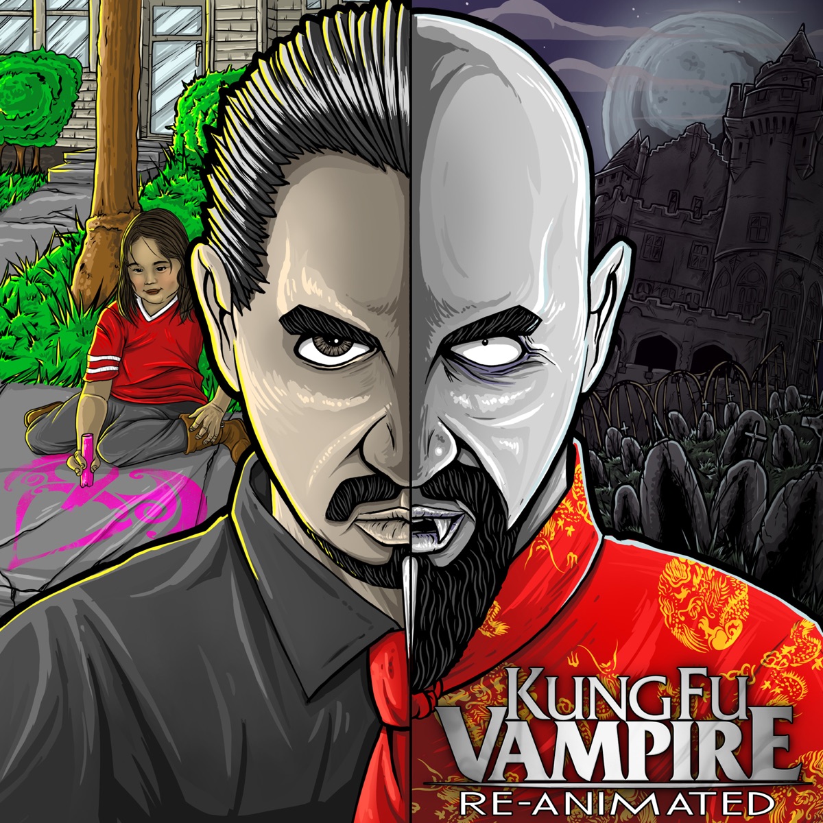 Re-Animated by Kung Fu Vampire album cover