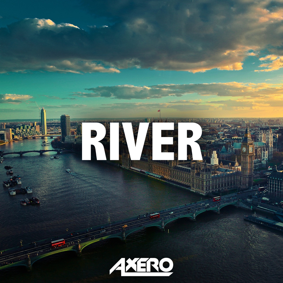River - Single by Axero album cover