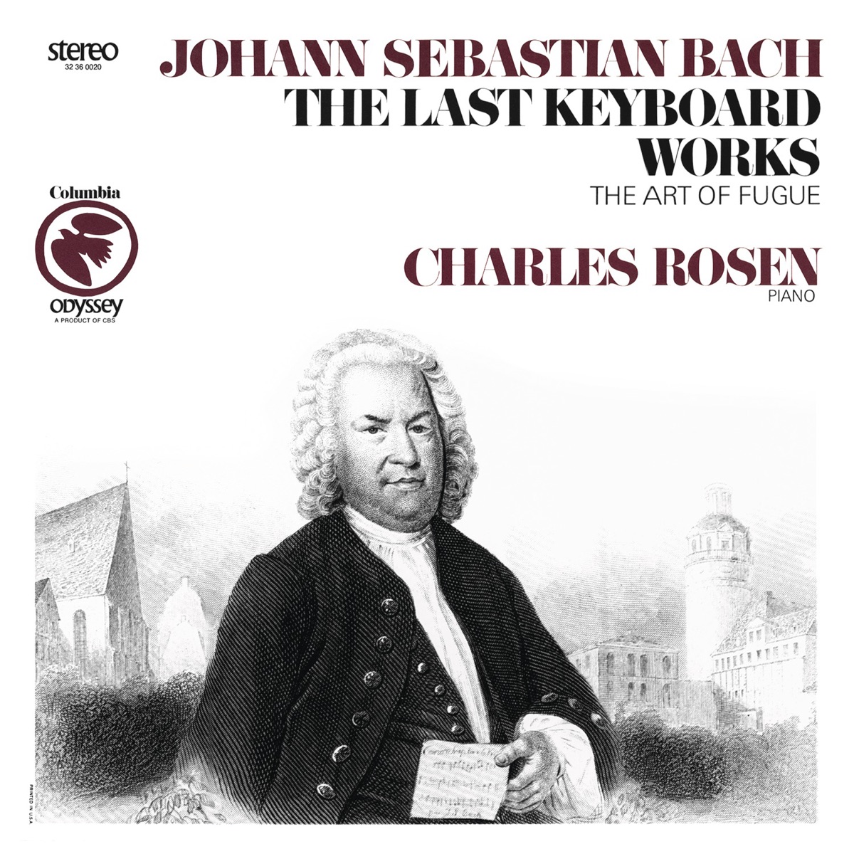 Bach: The Art of the Fugue, BWV 1080 by Charles Rosen album cover