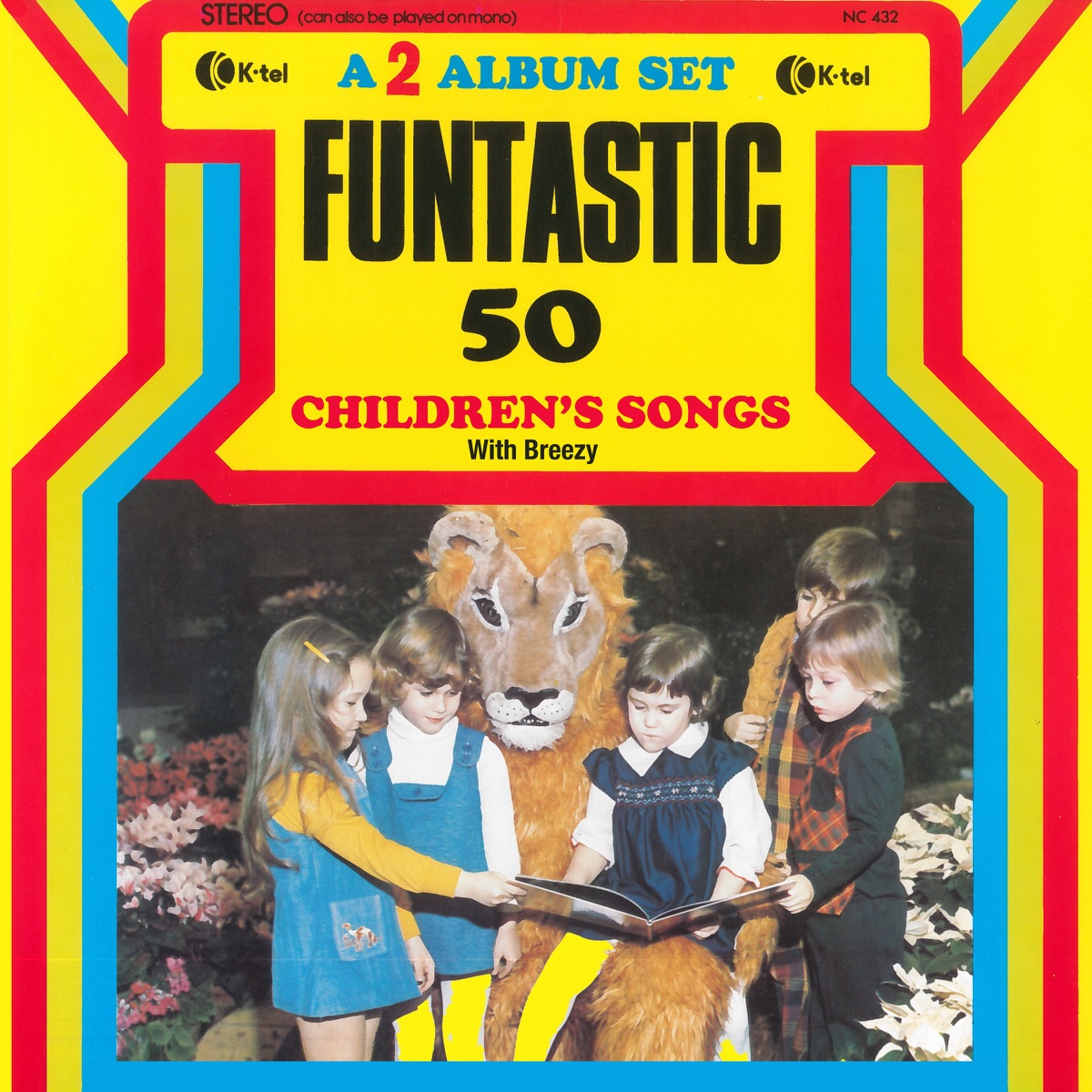 Funtastic 50 Children's Songs by Breezy album cover