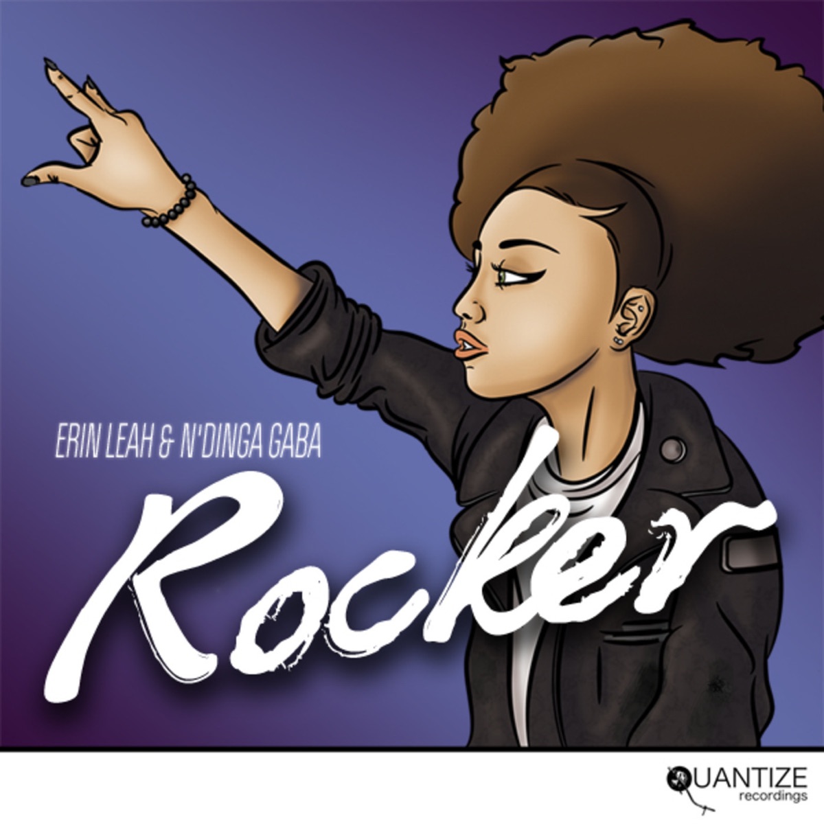 Rocker by Erin Leah & N'dinga Gaba album cover