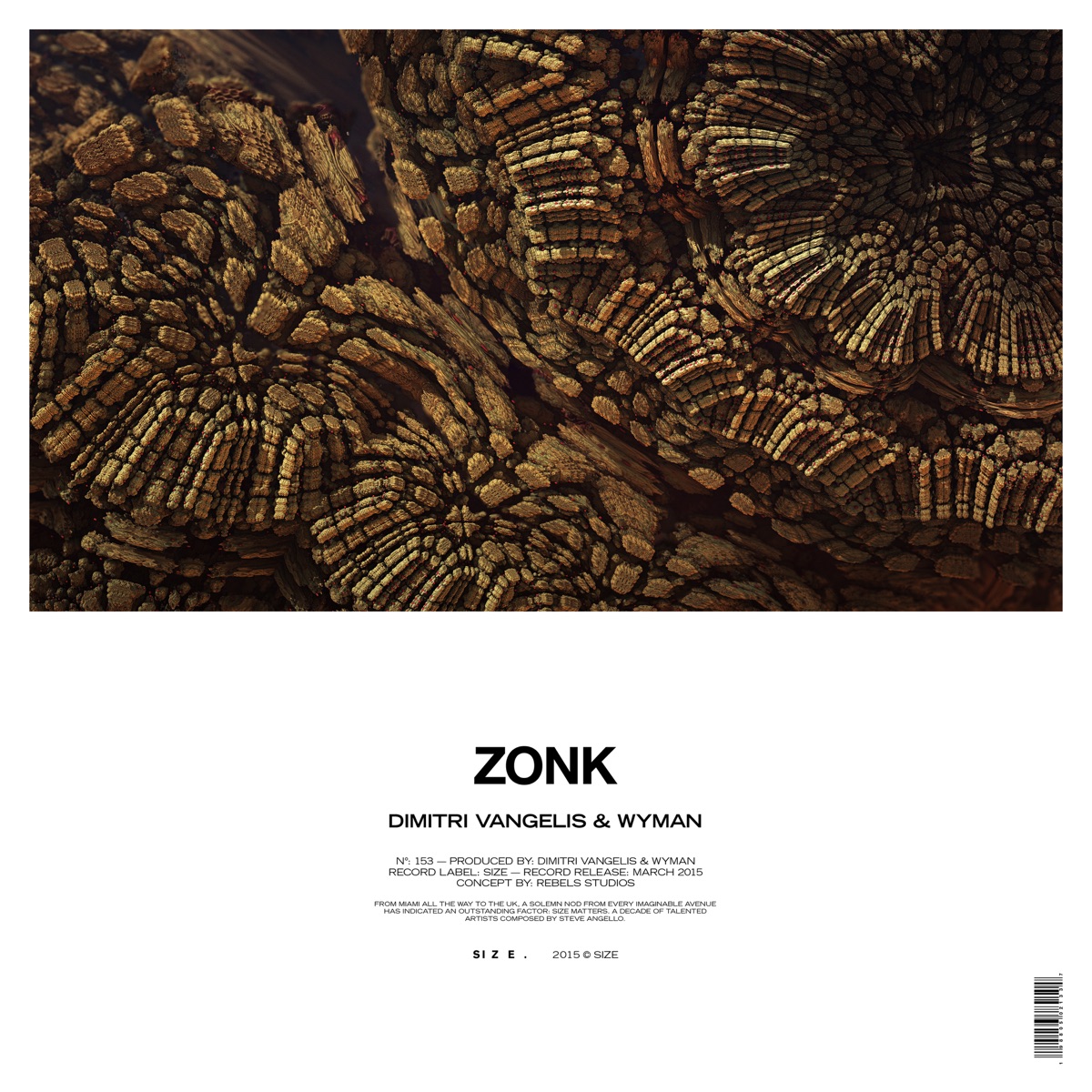 Zonk - Single by Dimitri Vangelis & Wyman album cover