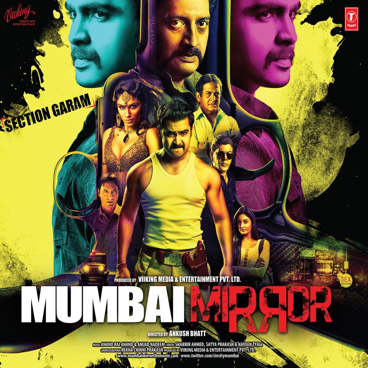 Mumbai Mirror (Original Motion Picture Soundtrack) - EP by Amjad-Nadeem & Anand Raj Anand album cover