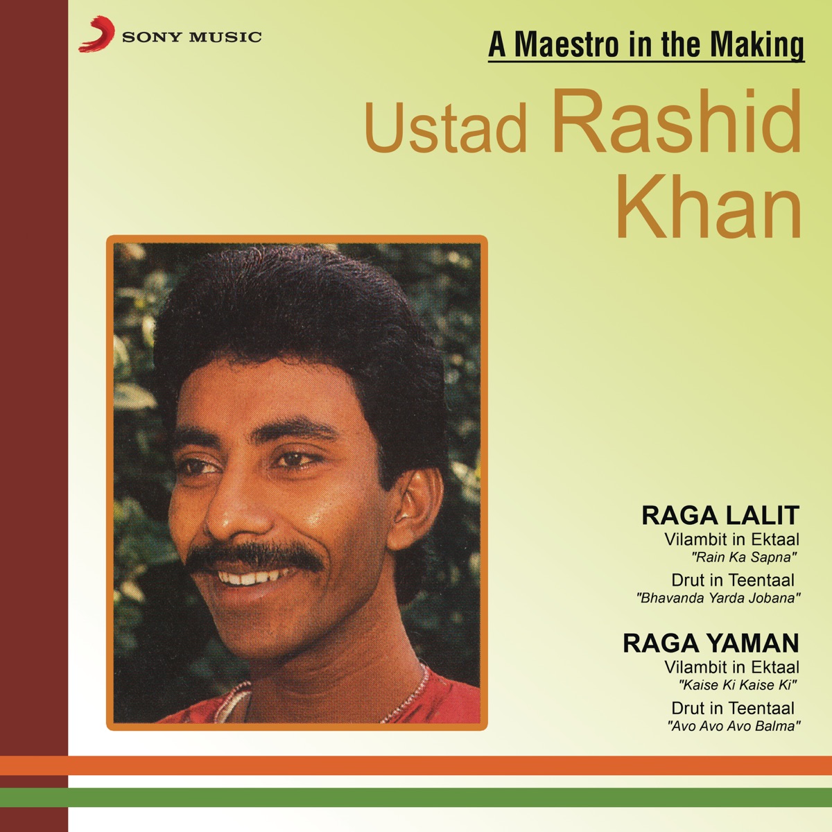 A Maestro in the Making by Rashid Khan album cover