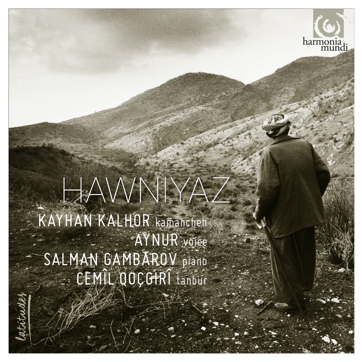 Hawniyaz by Kayhan Kalhor, Aynur, Cemil Qocgiri & Salman Gambarov album cover