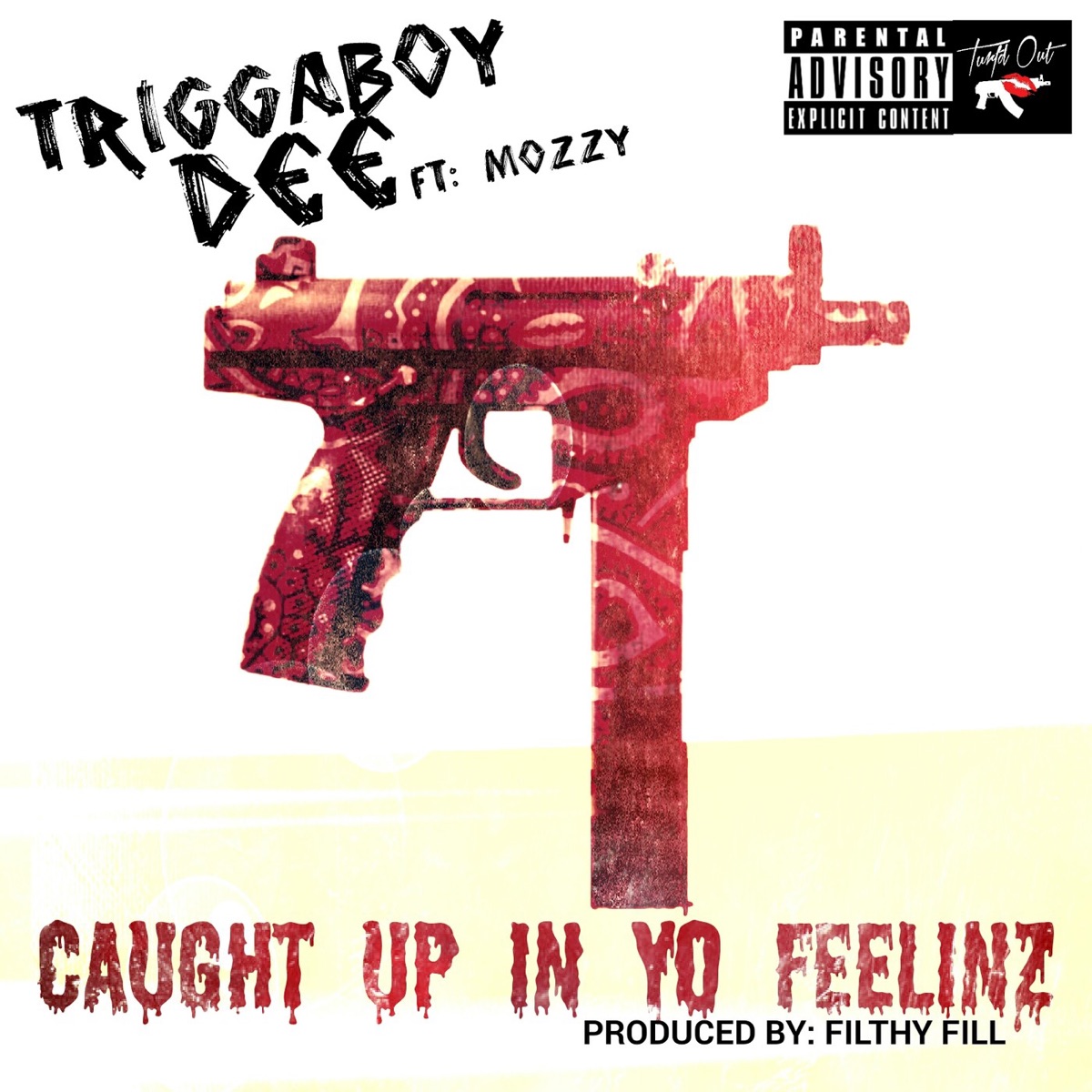 Caught up in Yo Feelinz (feat. Mozzy) - Single by TriggaBoy Dee album cover