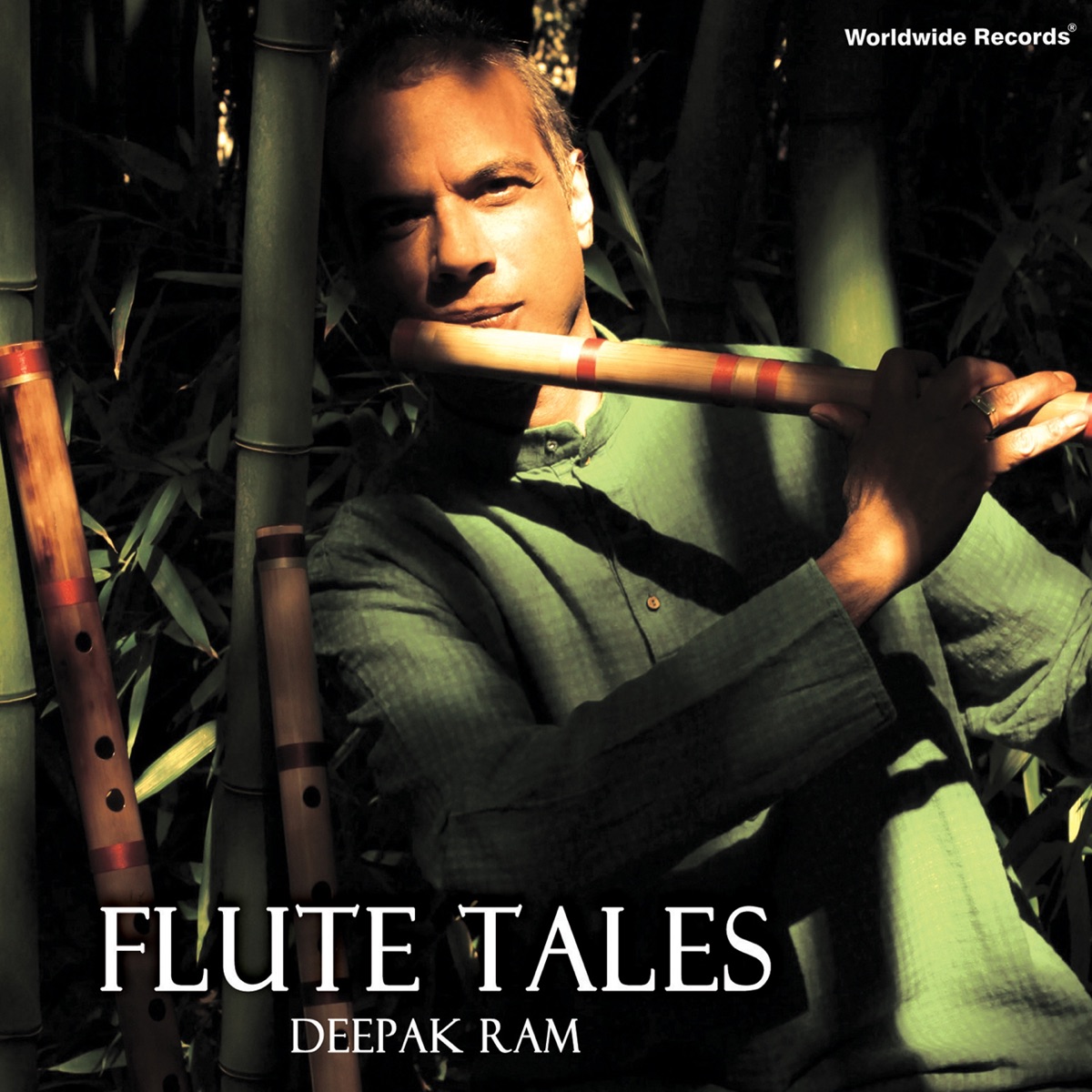 Flute Tales by Deepak Ram album cover
