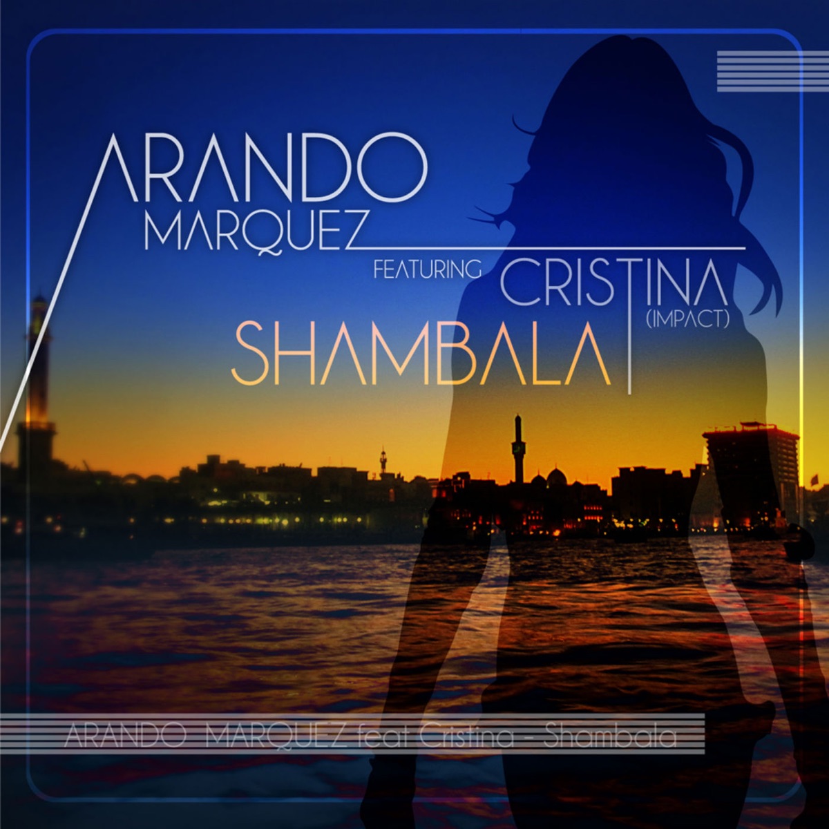 Shambala (feat. Cristina) - Single by Arando Marquez album cover