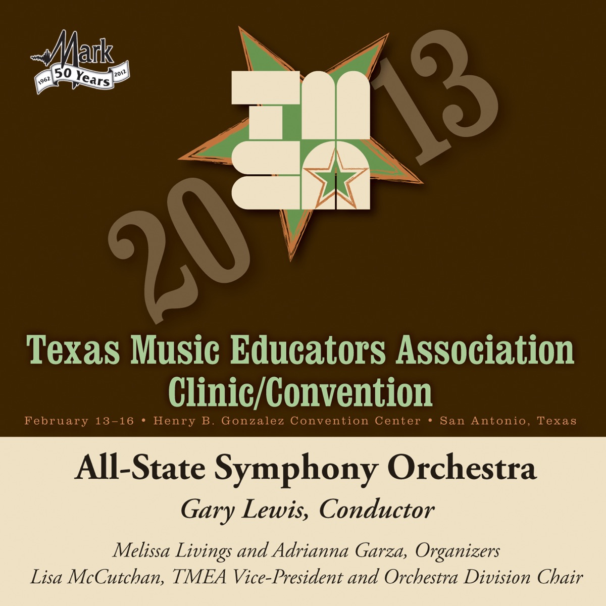 2013 Texas Music Educators Association (TMEA): All-State Symphony Orchestra by Texas All-State Symphony Orchestra album cover