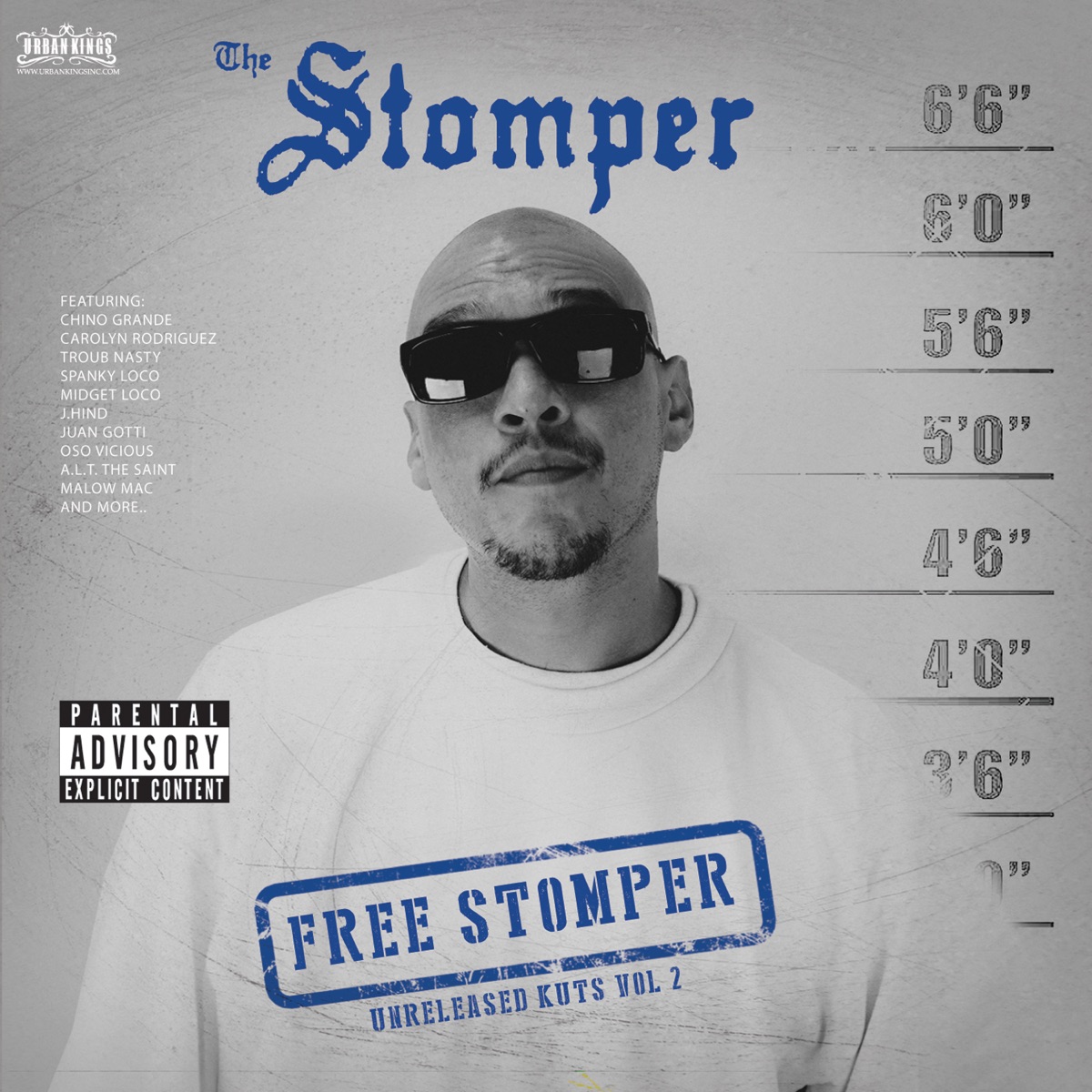 Free Stomper "Unreleased Kuts, Vol. 2" by Stomper album cover