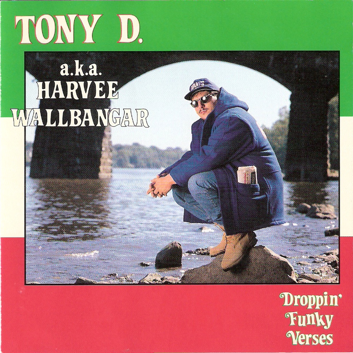 Droppin' Funky Verses by Tony D album cover