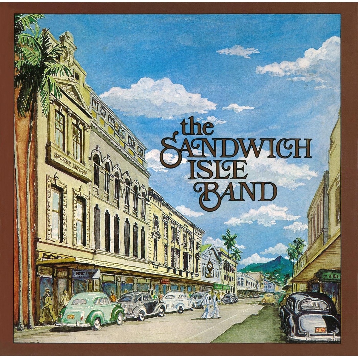 The Sandwich Isle Band by Cyril Pahinui album cover