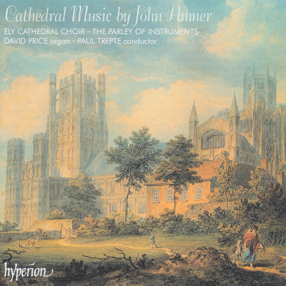 Amner: Cathedral Music by Ely Cathedral Choir & Paul Trepte album cover