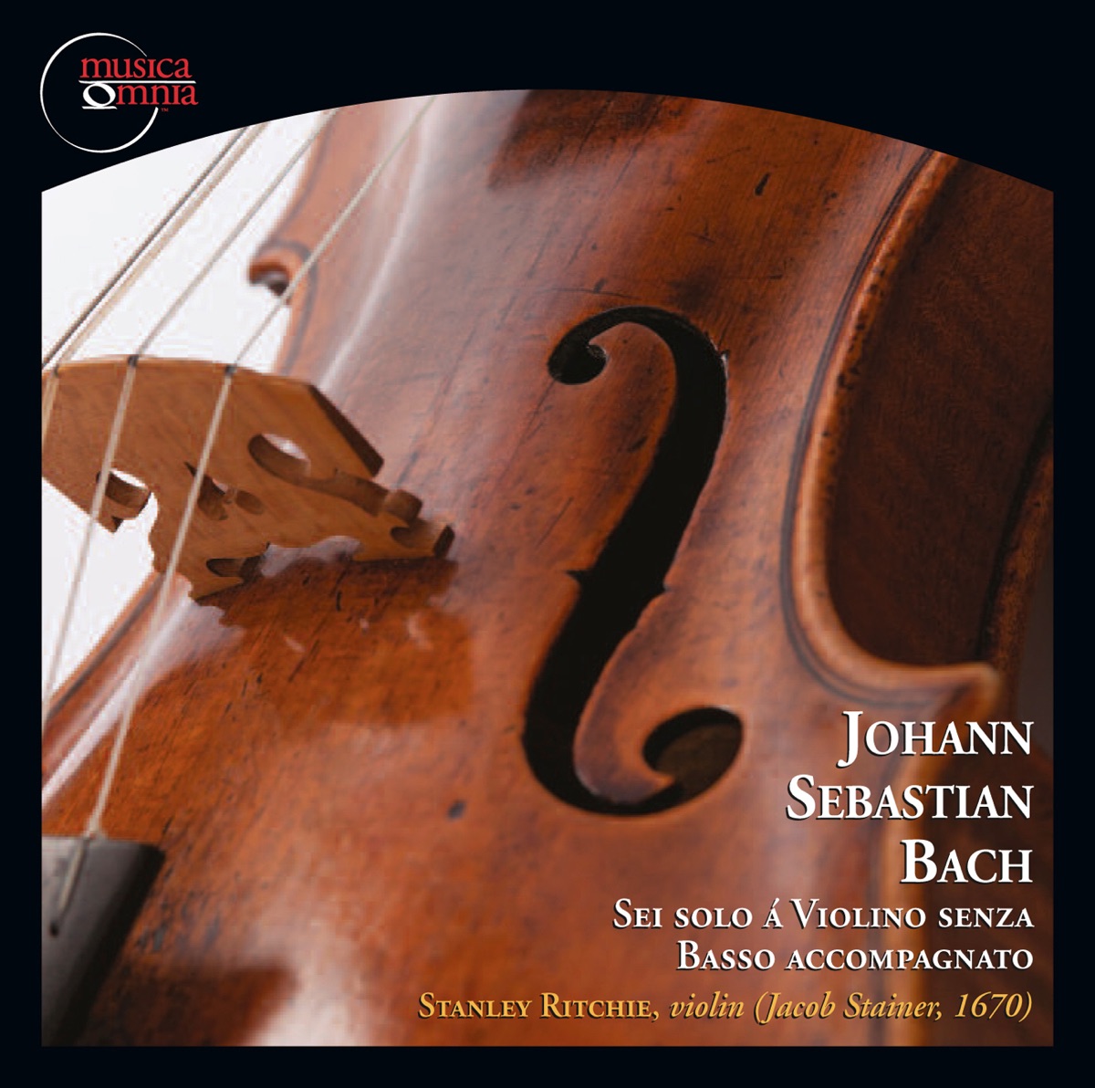 Bach: Sei solo á violino senza basso accompagnato by Stanley Ritchie album cover