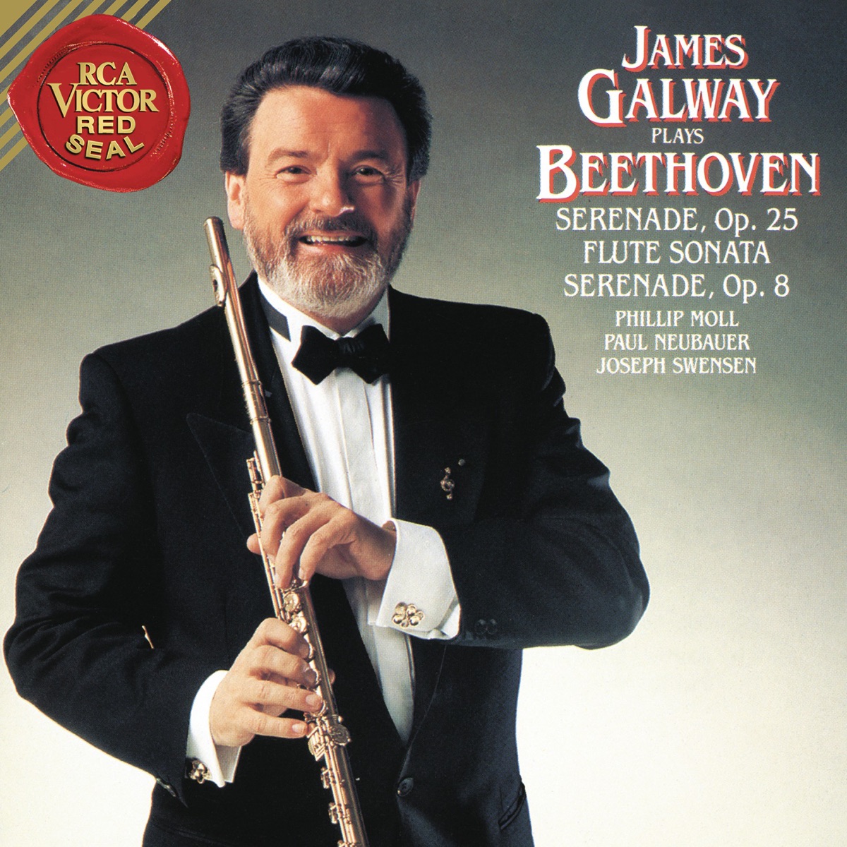 James Galway Plays Beethoven by James Galway, Joseph Swensen, Paul Neubauer & Phillip Moll album cover