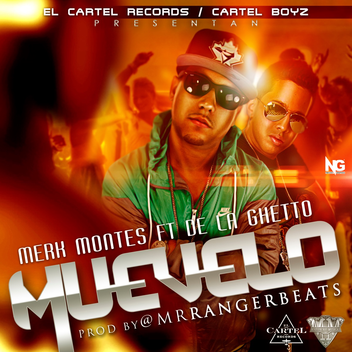 Muevelo (feat. De La Ghetto) - Single by Merk Montes album cover