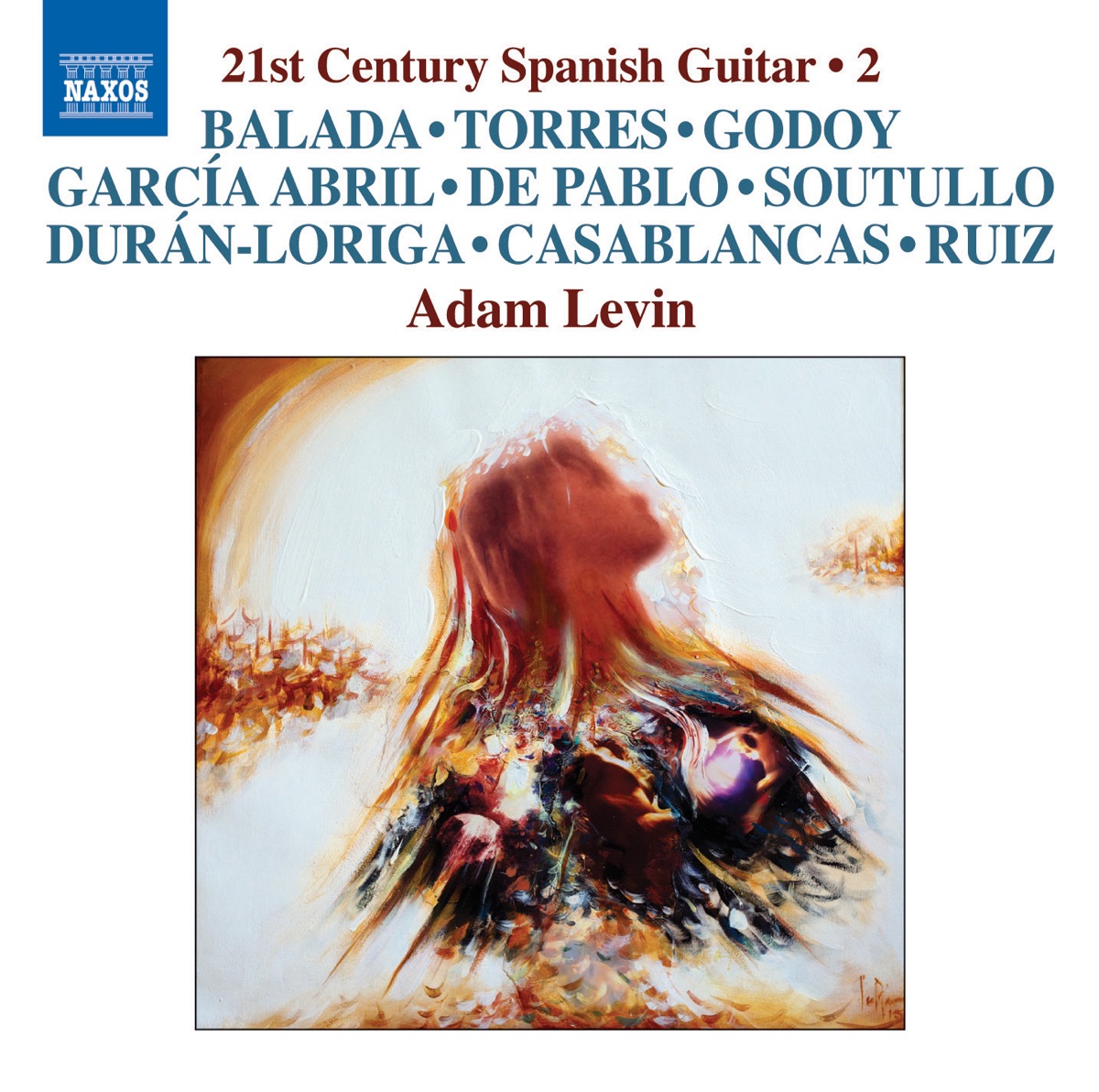 21st Century Spanish Guitar, Vol. 2 by Adam Levin album cover