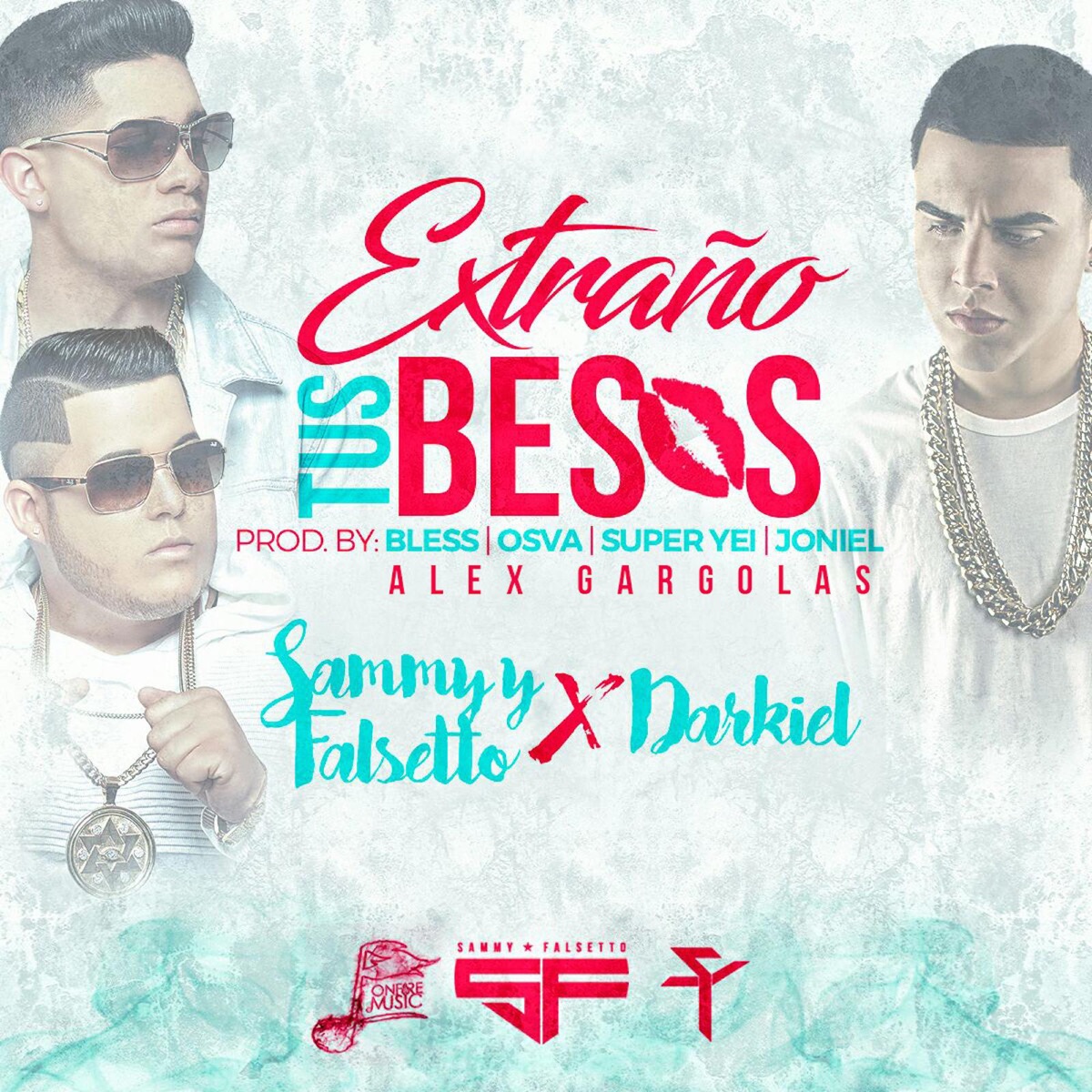 Extraño Tus Besos (feat. Darkiel) - Single by Sammy & Falsetto album cover
