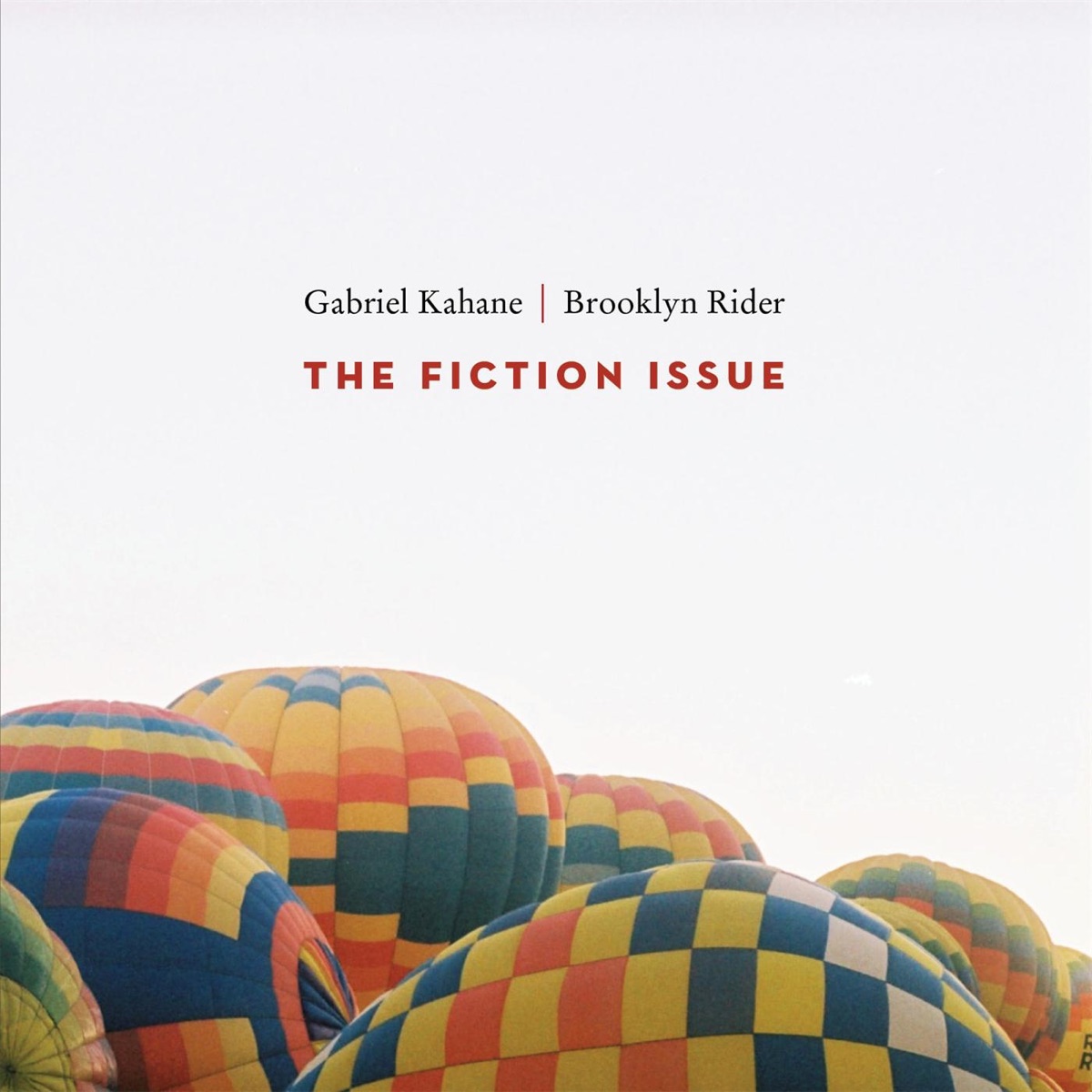 The Fiction Issue by Gabriel Kahane & Brooklyn Rider album cover