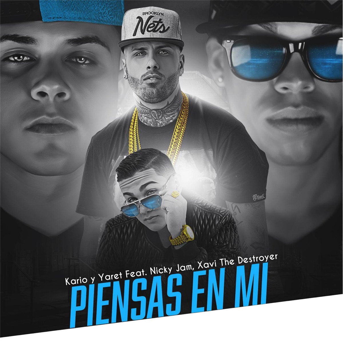 Piensa en Mí (feat. Nicky Jam & Xavi the Destroyer) - Single by Kario Y Yaret album cover