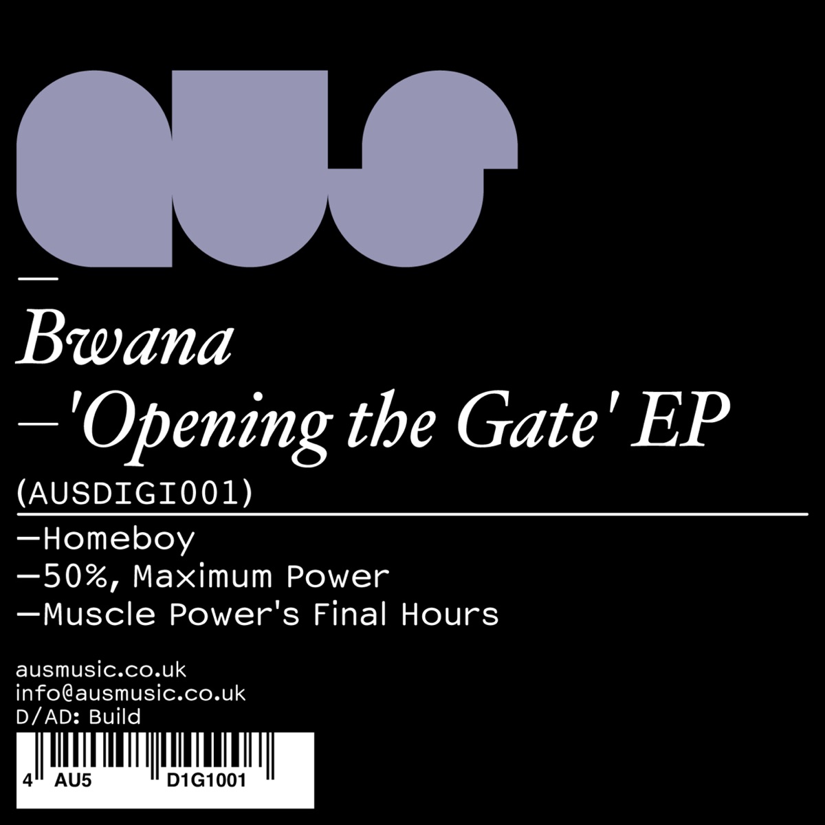 Opening the Gate EP by Bwana album cover