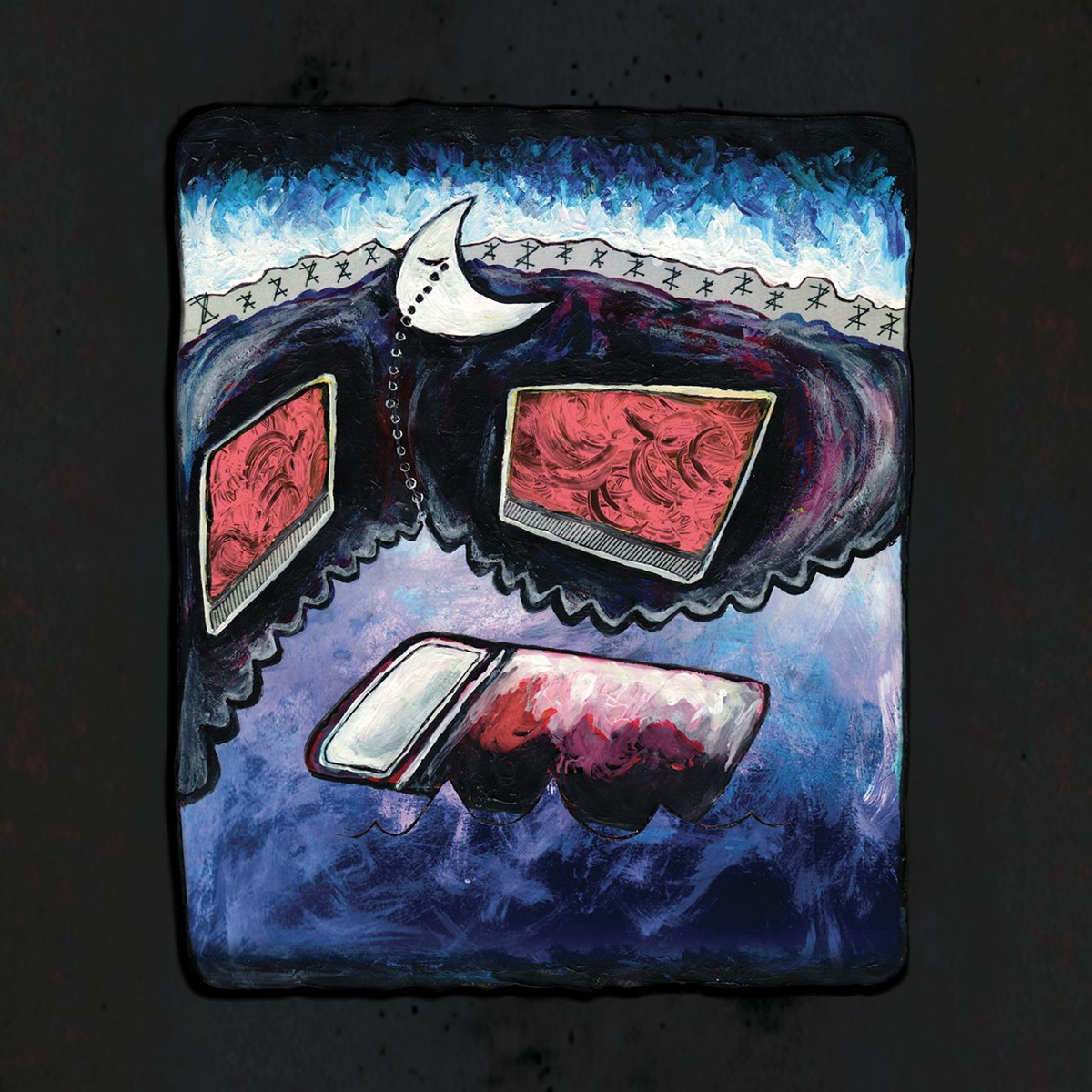 The Moon Rang Like a Bell by Hundred Waters album cover