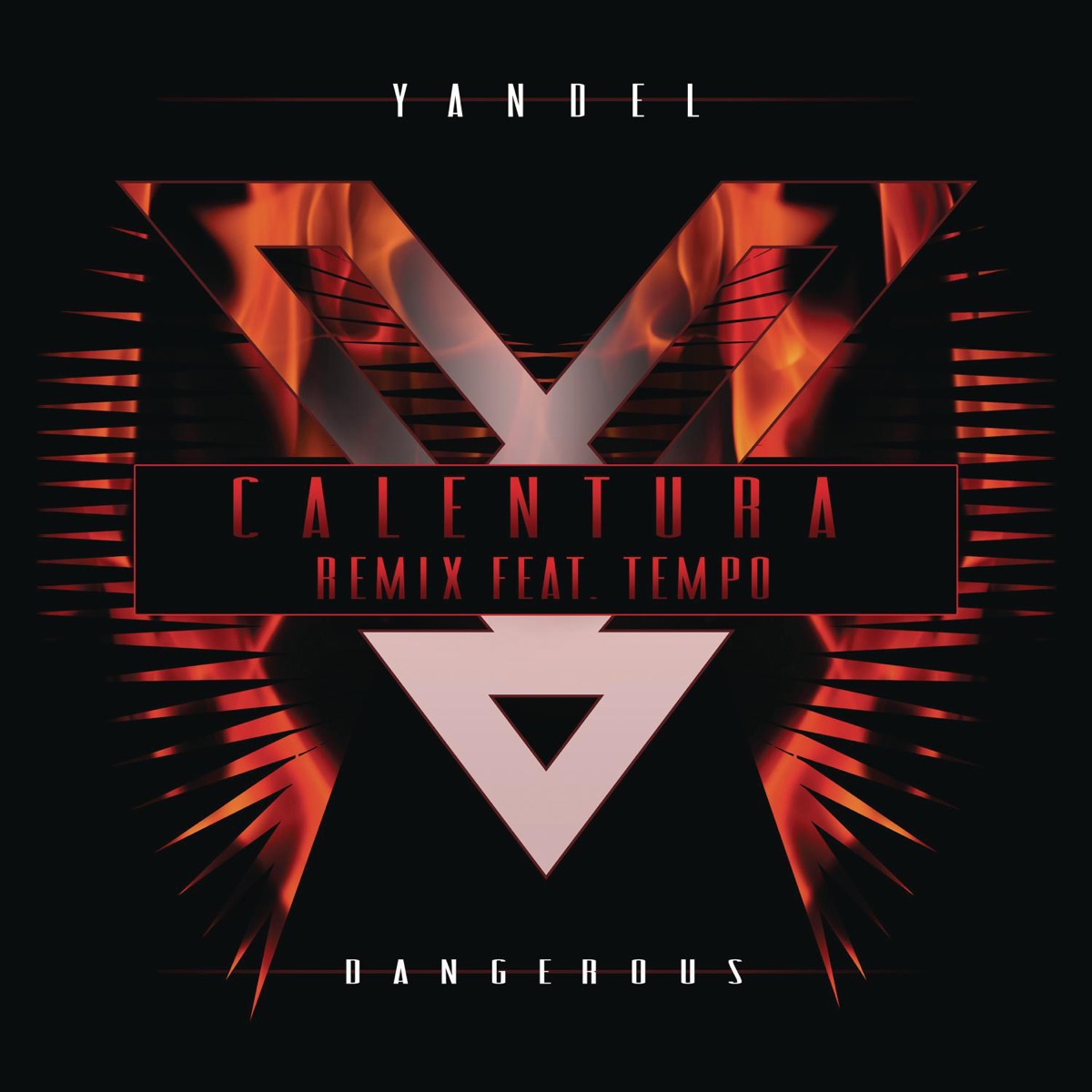 Calentura (Remix) [feat. Tempo] - Single by Yandel album cover