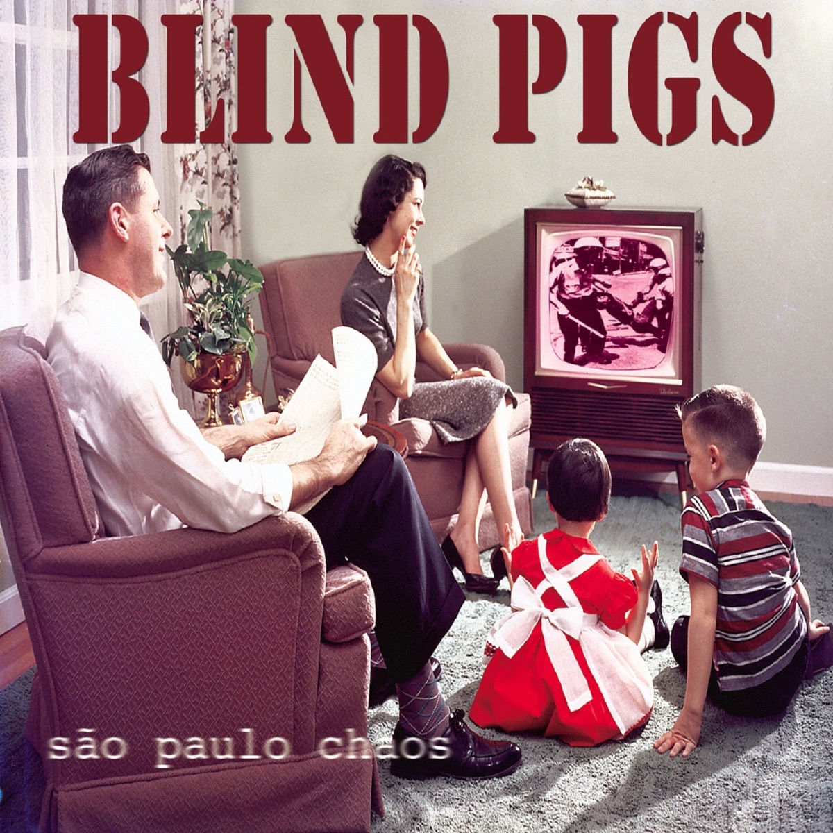 São Paulo Chaos by BLiND PiGS album cover